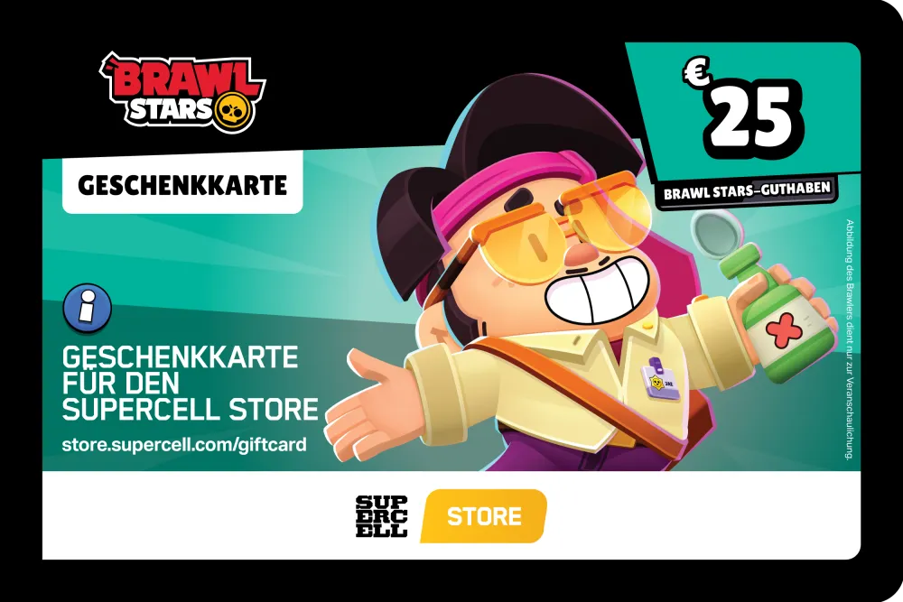 Brawl Stars Giftcard | € 25